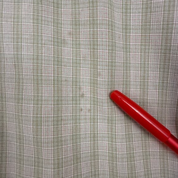 Patagonia Shirt Men's XXL Button-Up‎ Long Sleeve Vented Back Pockets Plaid Beige - Picture 6 of 13